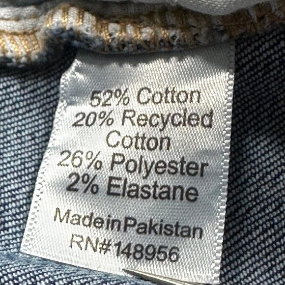 Sonoma Womens Bermuda Denim Shorts Size 16 Jorts Cotton Blend Vacation Beach - Picture 8 of 11